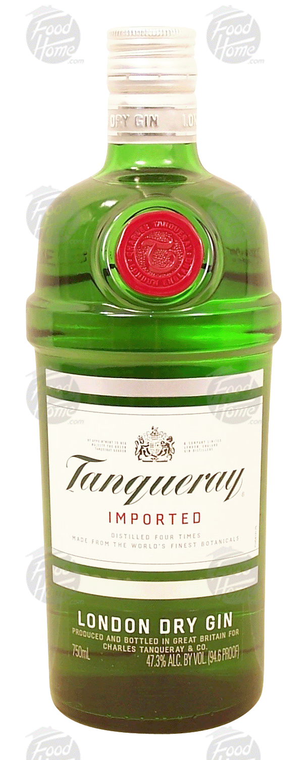 Tanqueray  london dry gin, distilled four times Full-Size Picture